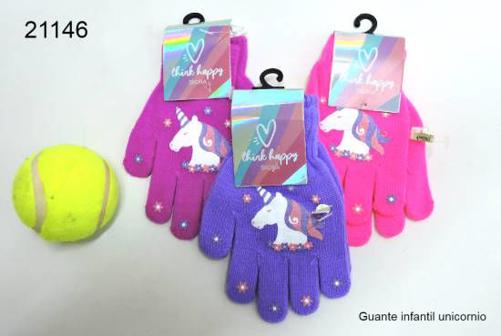 Imagen de GUANTE UNICORTNIO INFANTIL 4.25